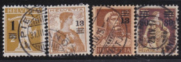 Suisse   .  Yvert  .    145/148   .        O        .    Oblitéré - Used Stamps