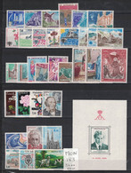 Monaco - Année 1979 Complète - Neuve SANS Charnière - 34 Timbres Du 1175 à 1208 - Complete MNH Year 1979 - Full Years