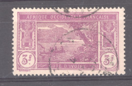 Côte D' Ivoire  :  Yv  83  (o)             ,     N4 - Usados