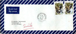 ZAMBIA, Letter, Margaret`s Batis     /     ZAMBIE,  Lettre,  Batis Maragaritae - Passereaux