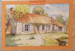 Petit Calendrier Poche 2003 Peinture Ferme Du Lot Ribaut Desfarges - - Tamaño Pequeño : 2001-...