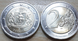 Lithuania 2 Euro 2021 UNC < Dzukija > - Litauen