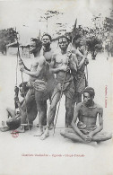 Congo )   Guerriers Oudombos -  Ogooué  -  Congo Français - Other & Unclassified