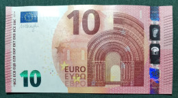 10 EURO SPAIN 2014 DRAGHI V011A2 VB SC FDS UNCIRCULATED  PERFECT - 10 Euro