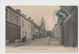 AJC - Mereville Rue Carnot ( Carte Gondolée) - Mereville