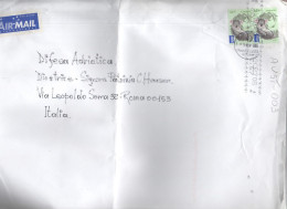 Philatelic Envelope With Stamps Sent From AUSTRALIA To ITALY - Cartas & Documentos