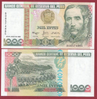 Pérou --1000 Intis--- 1988---UNC --(305) - Perú