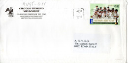 Philatelic Envelope With Stamps Sent From AUSTRALIA To ITALY - Brieven En Documenten