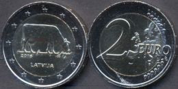 Latvia 2 Euro 2016 UNC =The Latvian Brown= - Lettonie