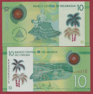 Nicaragua   --10 Cordobas   --- 2019---UNC --(315) - Nicaragua