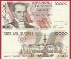 Equateur  -10000 Sucres    ---1999---UNC --(318) - Ecuador