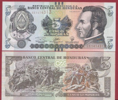 Honduras  -5 Lempiras    ---2019---UNC --(326) - Honduras