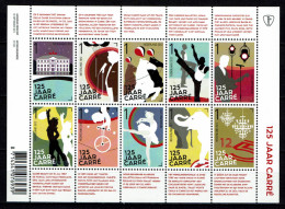 Nederland 2012 - NVPH 2979/2988 - Blok Block - 125jaar Carré, Theater, Circus - MNH - Nuevos