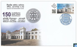 Sri Lanka Stamps 2024, Wesley College, Colombo, SFDC - Sri Lanka (Ceylon) (1948-...)