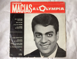 Disques 33 Tours Enrico Macias à L'Olympia 1964 - Otros - Canción Francesa