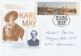 Duitsland 2017, Prepayed Letter, Karl May - Buste Private - Usati