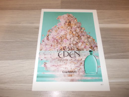 Reclame Advertentie Uit Oud Tijdschrift 1997 - Cacharel Paris - Eau D'Eden Un Parfum De Paradis - Publicités