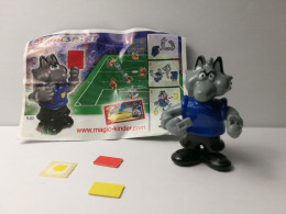 Kinder : MPG S-62   Magicsport Magnetfussball 2006 - Schiedsrichter +  Aufkleber + 2 Karten    + BPZ - Figuren