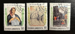 GREECE,1990. 50th ANNIVERSARY OF "NO" OCTOBER 28th 1940, USED - Usati