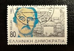 GREECE,1990, HEINRCH SCHLIMANN ARHEOLOGY , MNH - Gebruikt