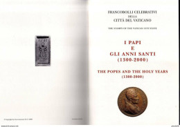 VATICANO 2000 FOLDER I PAPI E GLI ANNI SANTI 1300-2000 RARISSIMO - Libretti