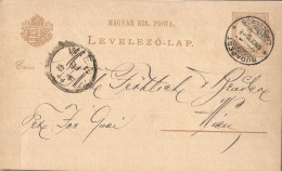 Hungary  KK 1883  ... Am178 - Storia Postale