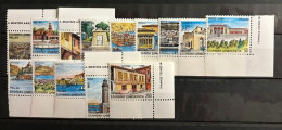 GREECE,1990, CAPITALS OF PREFECTURES PART II PERFORATED , MNH (MISSING 80 ) - Unused Stamps