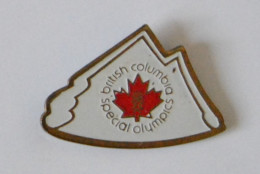 Pin's British Columbia Spécial Olympics - Olympic Games