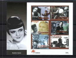 PORTUGAL 1995: Feuillet De 6 TP Neufs** "Centenaire Du Cinéma" - Cinema