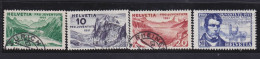 Suisse   .  Yvert  .     250/253    .        O        .    Oblitéré - Used Stamps