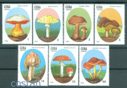 1988 Mushrooms,Pilze,Champignons,Setas,Fungi,ciuperci,Cuba,3156,MNH - Pilze