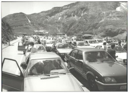 C5635/ Groß Glockner Stau, Autos  Foto 21 X 15 Cm 70/80er Jahre - Cars