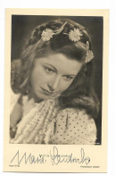 MM0585/ Maria Landrock  Original Autogramm  Ross Foto AK 1942 - Autographes