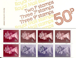 GREAT BRITAIN, FOLDED BOOKLET, 1977, FB 2B, June - Booklets