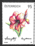 AUTRICHE, Fleur, Amaryllis, Neuf ** 2024 - Neufs