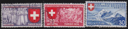 Suisse   .  Yvert  .     323/325      .        O        .    Oblitéré - Used Stamps