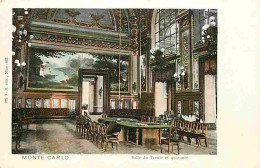 Monaco - Monte Carlo - Casino - Salle Du Trente Et Quarante - Colorisée - Précurseur - CPA - Carte Neuve - Voir Scans Re - Spielbank