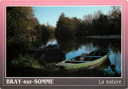 80 - Bray Sur Somme - Vallée De La Haute Somme - Barques Près De Bray - CPM - Voir Scans Recto-Verso - Bray Sur Somme