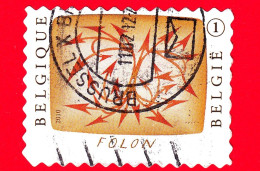 BELGIO - Usato - 2010 - Arte - 10 Anni Della Fondazione Folon - Jean-Michel Folon (1934-2005), Incisore - 1 Inland - Used Stamps