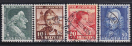 Suisse   .  Yvert  .     371/373     .        O        .    Oblitéré - Used Stamps
