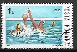 ROUMANIE      -       WATER - POLO     -      Oblitéré - Waterpolo