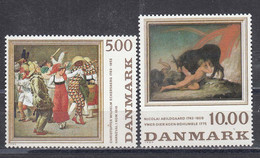 Denmark 1984 - Painting, Mi-Nr. 819/20, MNH** - Neufs