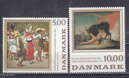 Denmark 1984 - Painting, Mi-Nr. 819/20, MNH** - Ungebraucht