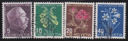 Suisse   .  Yvert  .     467/470     .        O        .    Oblitéré - Used Stamps