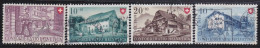 Suisse   .  Yvert  .     477/480     .        O        .    Oblitéré - Used Stamps