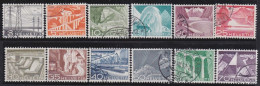 Suisse   .  Yvert  .     481/492   .        O        .    Oblitéré - Used Stamps