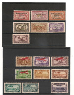 SYRIE. ANNÉES 1924/37  LOT DE TIMBRES Poste Aérienne Oblitérés Et * Cote : Environ 40,00 € - Luftpost