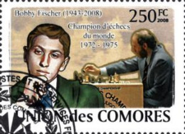 COMORES - Championnats Du Monde D'échecs 1972-1975 : Bobby Fischer - Scacchi