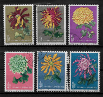 CHINA 1961 Flowers - Chrysanthemums 6 Stamps USED (NP#72-P31) - Nordostchina 1946-48