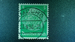 1932 / 1933 N° 444 MARECHAL HINDENBURG OBLIT 27.9.38 - 1922-1923 Lokale Uitgaves